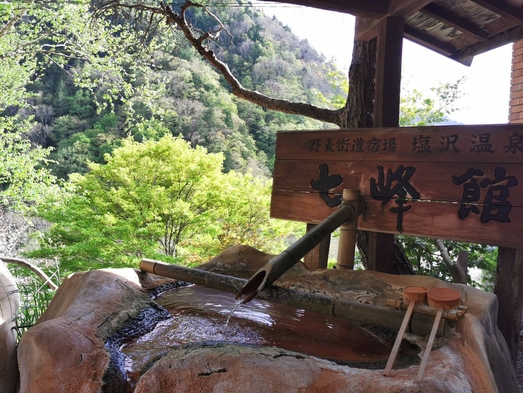 【素泊まり】塩沢温泉七峰館自慢の美肌の湯堪能旅